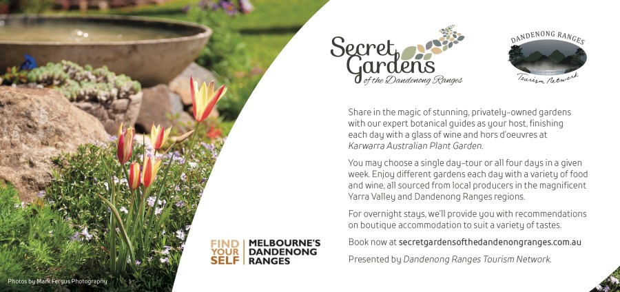 Spring 2018 Secret Gardens of the Dandenong Ranges